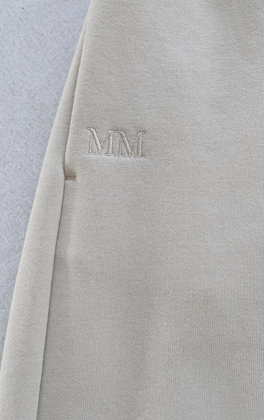 31-5纯圆正 Max 26新款 松紧腰抽绳休闲直筒阔腿裤卫裤 巨好穿 我穿M宽松合适 商品图10