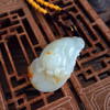 【天然正品】天然新疆籽料细腻油润度佳耄耋富贵（福寿绵延）和田玉吊坠项链45.5*24.6*14.0MM（皆取最大值）170126NJS70 商品缩略图6