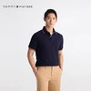 F030196春夏男装珠地棉纯色短袖T恤镶边翻领合身POLO衫 商品缩略图11