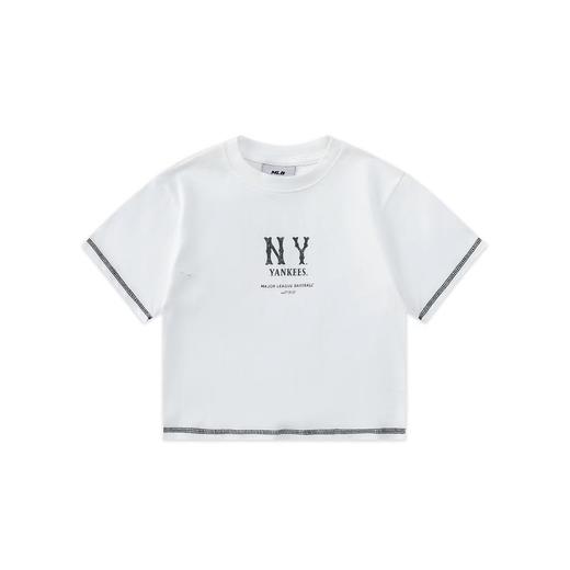 F030167虞书欣同款字母印花短款圆领套头T恤 商品图4