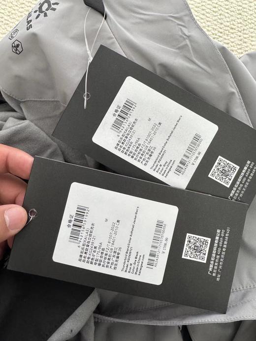 F030154雷鸟登山徒步男款立领防风衣GTX防泼户外运动外套 商品图14