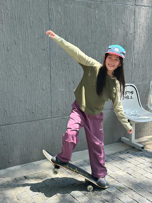 撞色无骨精梳棉打底衫 商品图8