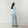 NEELLY纳俪商场同款春季新款时尚阔腿垂顺牛仔裤女慵懒松弛感长裤N26023H01094 商品缩略图1