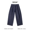 SDSA男装2026新款日系复古丹宁裤重磅牛仔宽松打褶长裤 商品缩略图0