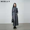 NEELLY纳俪商场同款春季新款休闲垂感针织半裙女舒适百搭温柔长裙N26014E03308 商品缩略图0
