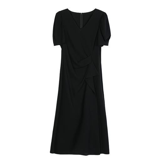 NEELLY纳俪商场同款夏季新款时尚气质通勤连衣裙女收腰显瘦长裙N26044Y04570 商品图3