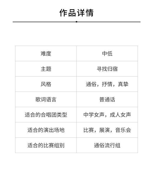 归家（柯森森 曲）女声三部和钢琴 正版合唱乐谱「本作品已支持自助发谱 首次下单请注册会员 详询客服」 商品图2