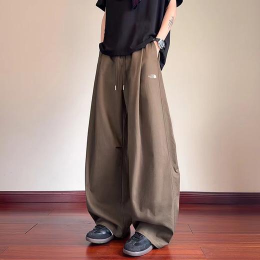 F030186时尚百搭舒适亲肤弯刀裤敞口户外工装裤 商品图5