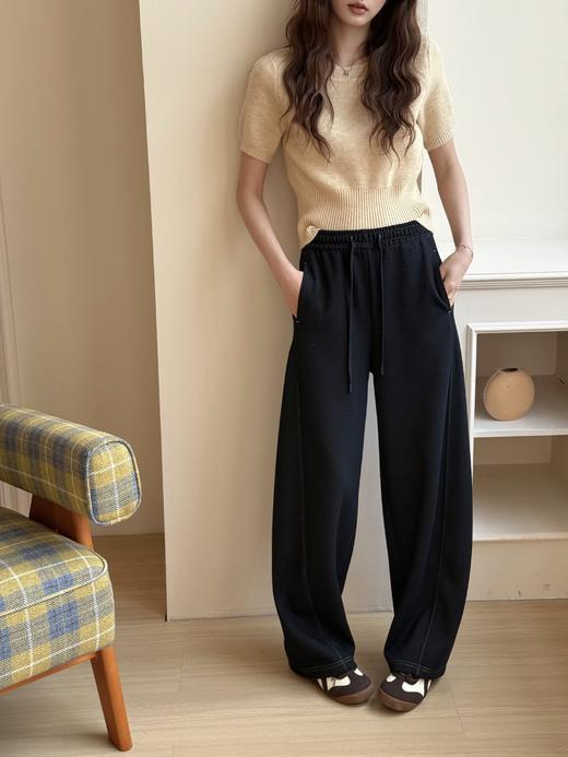 早春新款！显瘦又有型！版型敲赞的阔腿香蕉裤 ！ 商品图2