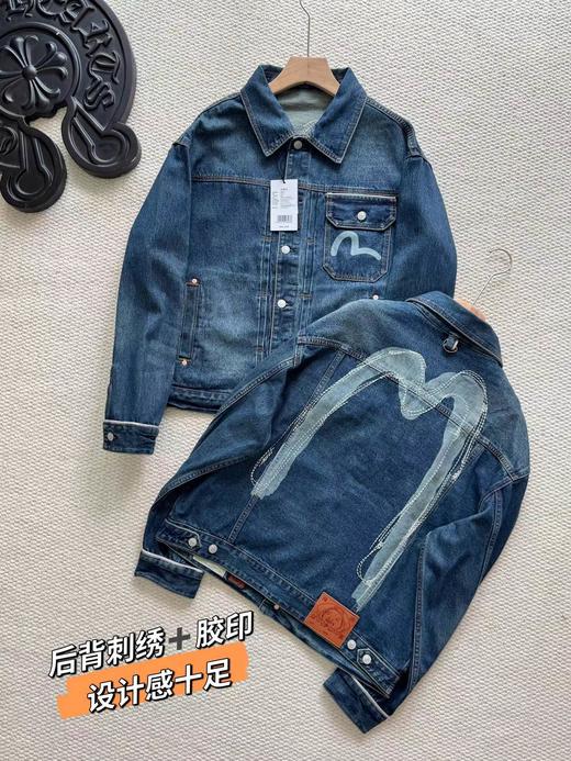 F030157复古休闲刺绣大M宽松牛仔夹克外套 商品图1