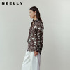 NEELLY纳俪商场同款春季新款复古植物印花衬衫女个性宽松休闲外套N26031B01110 商品缩略图0