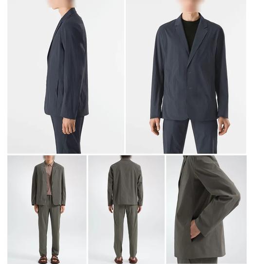 【eve-K8288#】春新款男子商务休闲薄款弹力便西外套！！ 商品图0