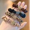 雀说 【4个】皮筋女扎头发高弹力马尾小肠圈头绳 商品缩略图0