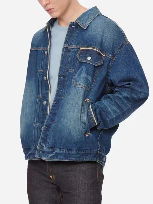 F030157复古休闲刺绣大M宽松牛仔夹克外套 商品图8