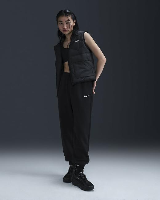 Nike耐克 Sportswear Phoenix Fleece 女子高腰 Oversize 风加绒运动裤FZ5997-010 商品图0