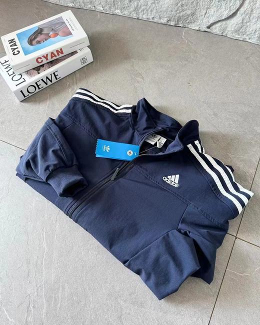 F030109新品QQ糖同款立领三条杠情侣夹克外套 商品图3