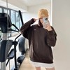 F030117春季新款硅胶印花LOGO圆领卫衣男女同款 商品缩略图9