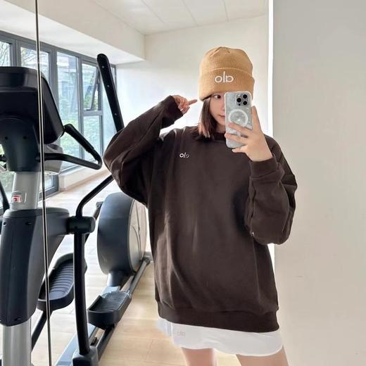 F030117春季新款硅胶印花LOGO圆领卫衣男女同款 商品图9