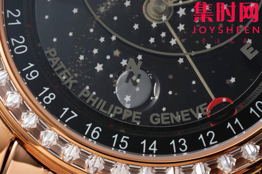 BLS百达翡丽-PP 超级复杂功能时计系列 百达翡丽星空钢带款 6102-6104系列 男士腕表 商品图5