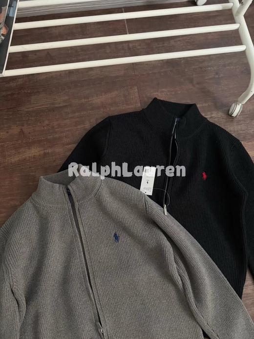 F030197男装新款全拉链软糯羊毛衫毛衣针织衫 商品图1