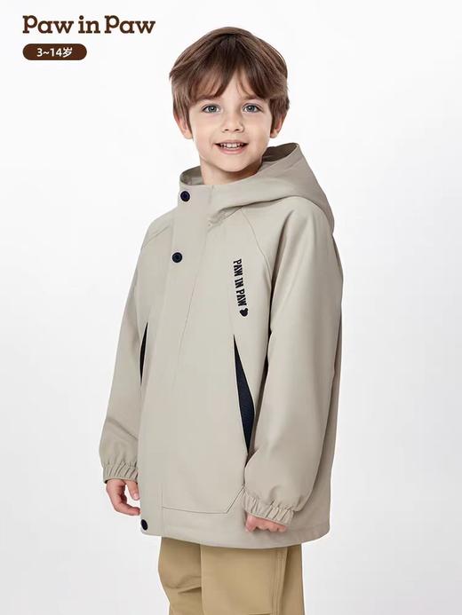 pawinpaw童装连帽夹克外套PCJAF3811M 商品图0