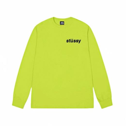 F030166新款休闲雪糕logo印花情侣圆领长袖T恤 商品图5