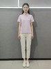 佐丹奴女装26年新款棉感莱卡珠地绣花短袖POLO衫05316252 商品缩略图2
