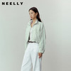 NEELLY纳俪商场同款春新款休闲清新立领短夹克女减龄休闲百搭外套N26031C01111 商品缩略图0