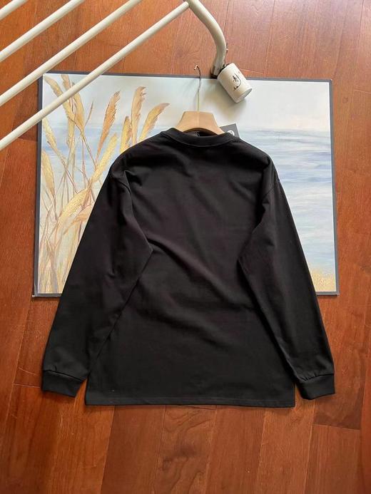 F030106可外穿可叠穿圆领百搭弹力棉刺绣款长袖T恤 商品图9