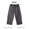SDSA男装2026新款潮牌日系褶皱休闲裤男女同款细格纹阔腿裤 商品缩略图4