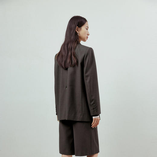 NEELLY纳俪商场同款春季新款复古优雅宽松西装女简约舒适休闲外套N26012W01038 商品图1