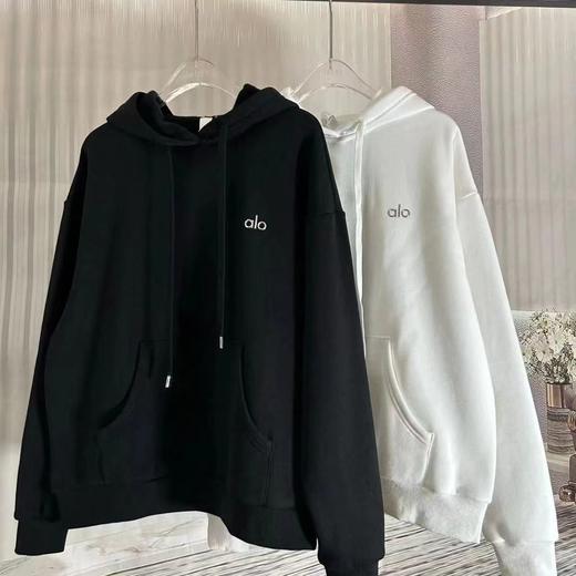 F030118春季新款胶印印花 logo纯华棉连帽卫衣外套 商品图9