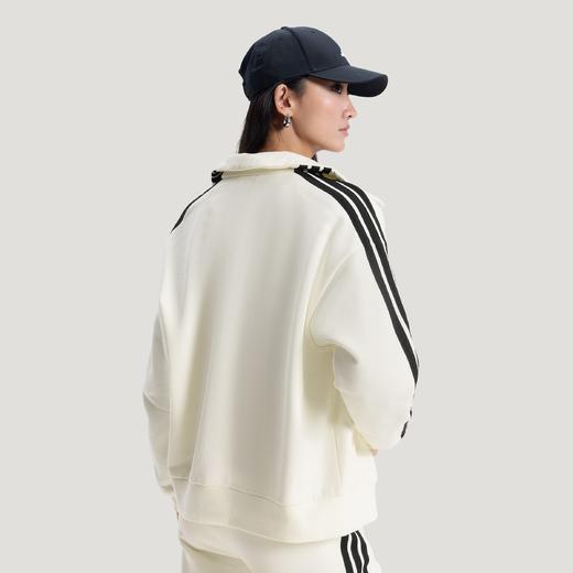 Adidas阿迪达斯3 STRIPE KNIT JACKET 纯棉运动休闲宽松夹克外套KS2817 商品图1