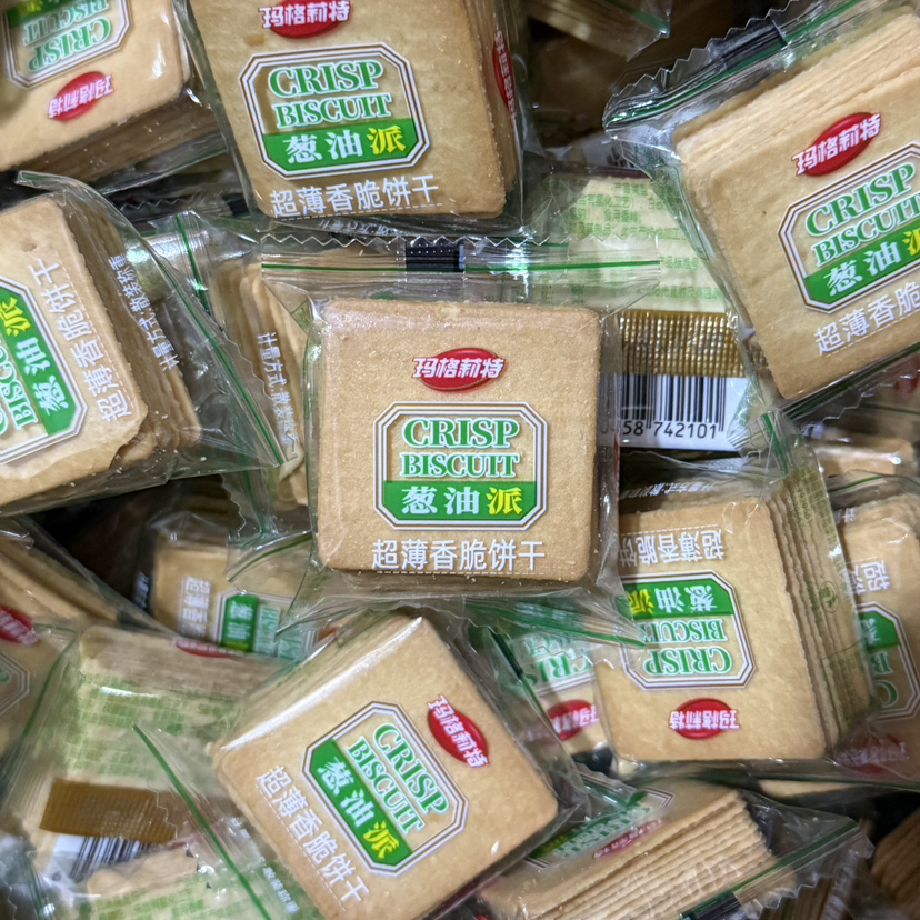 C008 玛格莉特葱油派超薄香脆饼干