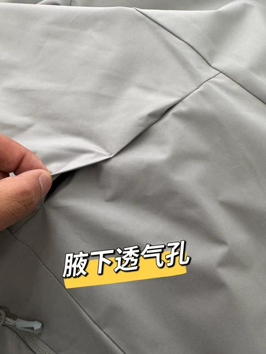 F030154雷鸟登山徒步男款立领防风衣GTX防泼户外运动外套 商品图13