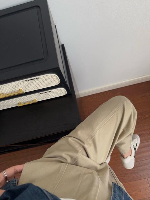 620女款 宽松显瘦高腰春季天丝棉松弛感烟管裤 WK863 商品图4