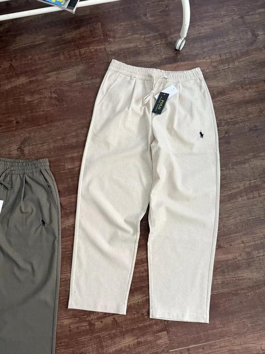 F030198春夏天然空调裤亚麻九分裤刺绣长裤 商品图11