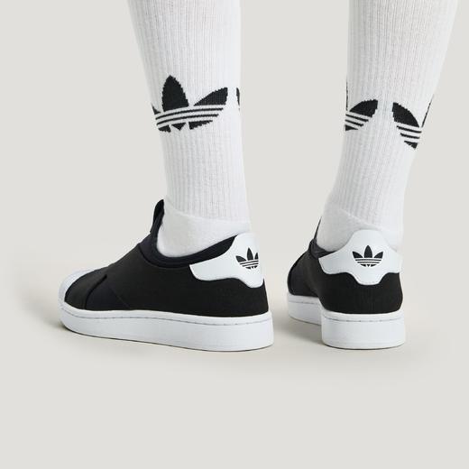 Adidas阿迪达斯SUPERSTAR II SLIP-ON SHOES 经典中性一脚蹬贝壳头板鞋运动鞋男女同款KH8210 商品图13