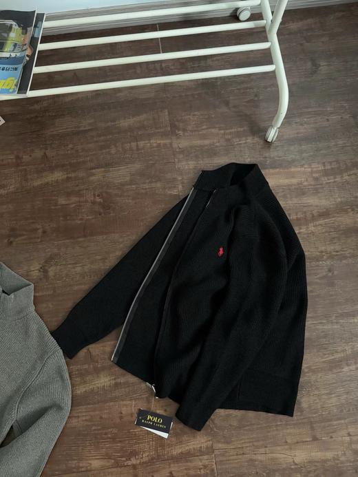 F030197男装新款全拉链软糯羊毛衫毛衣针织衫 商品图11