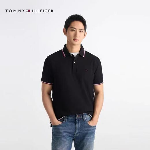 F030196春夏男装珠地棉纯色短袖T恤镶边翻领合身POLO衫 商品图12