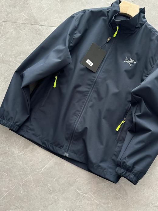 F030129户外春秋轻薄刺绣logo立领外套夹克 商品图7