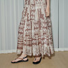 NEELLY纳俪商场同款春新款气质印花吊带连衣裙女中长款收腰A字裙N26034Y04508 商品缩略图2