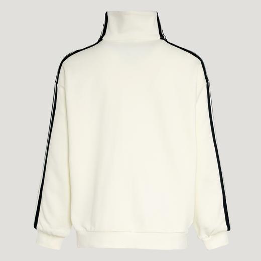 Adidas阿迪达斯3 STRIPE KNIT JACKET 纯棉运动休闲宽松夹克外套KS2817 商品图4