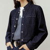 NEELLY纳俪商场同款春季新款复古气质短款牛仔外套女垂感舒适上衣N26023C01084 商品缩略图2