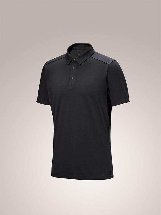 鸟 男士运动速干翻领按扣衣角标短袖POLO衫 Z-15837 商品图2