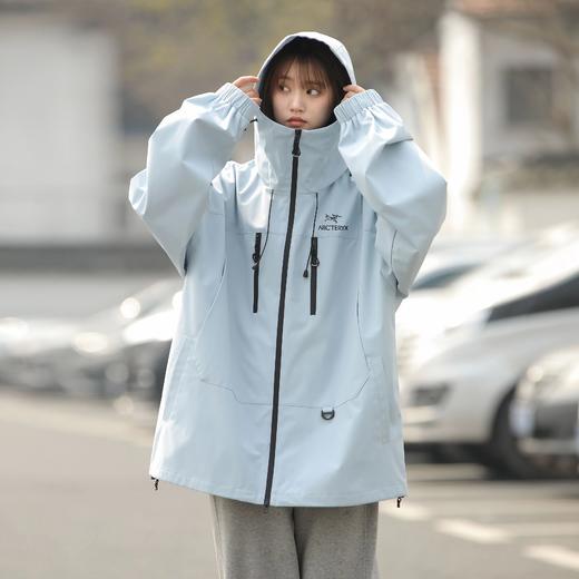 F030183日系户外斜拉链登山服冲锋衣夹克外套 商品图2