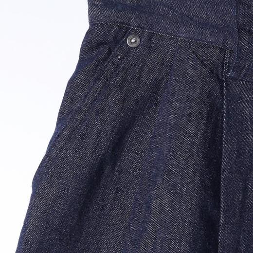 SDSA男装2026新款日系复古丹宁裤重磅牛仔宽松打褶长裤 商品图2