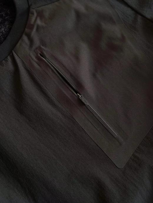 F030192男款基础百搭保暖复合加绒轻柔舒适圆领卫衣 商品图8