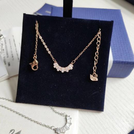 F030177王曼妮同款金银两色齐发光芒四射太阳花项链 商品图2