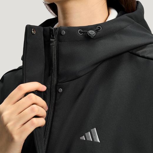 Adidas阿迪达斯SOFTSHELL JACKET 加绒运动休闲宽松连帽软壳夹克外套KS2782 商品图9